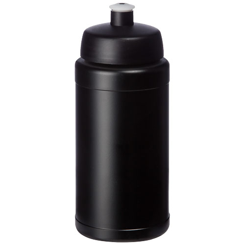 Gourde de sport recyclée personnalisée 500 ml BASELINE Noir / Noir